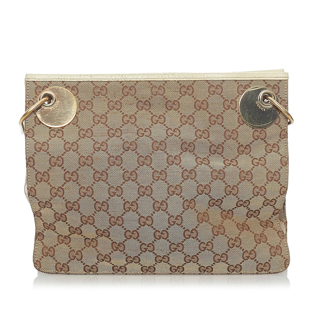 Gucci Gucci Canvas Eclipse Crossbody Bag (SHG-32119)