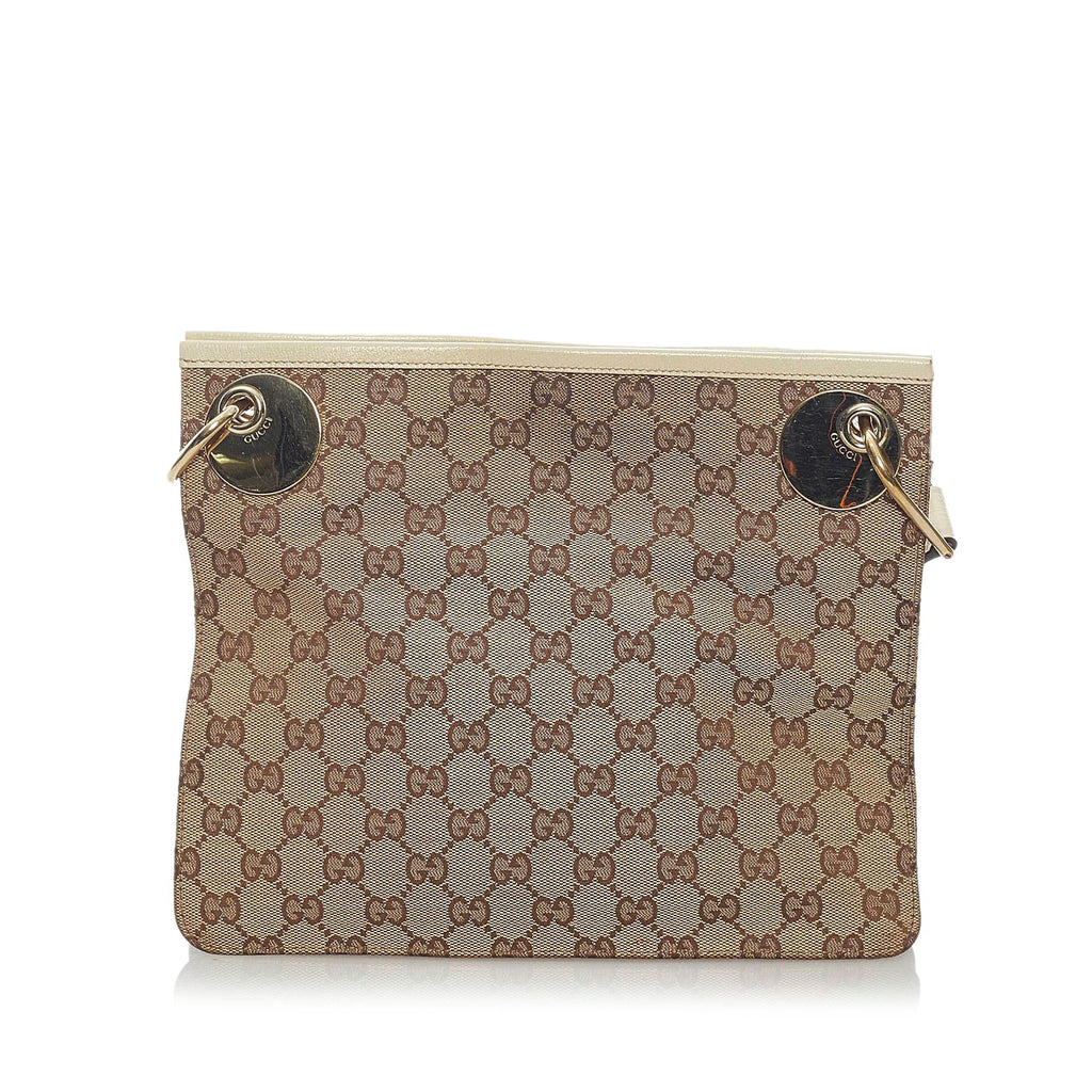 Gucci Gucci Canvas Eclipse Crossbody Bag (SHG-32807)