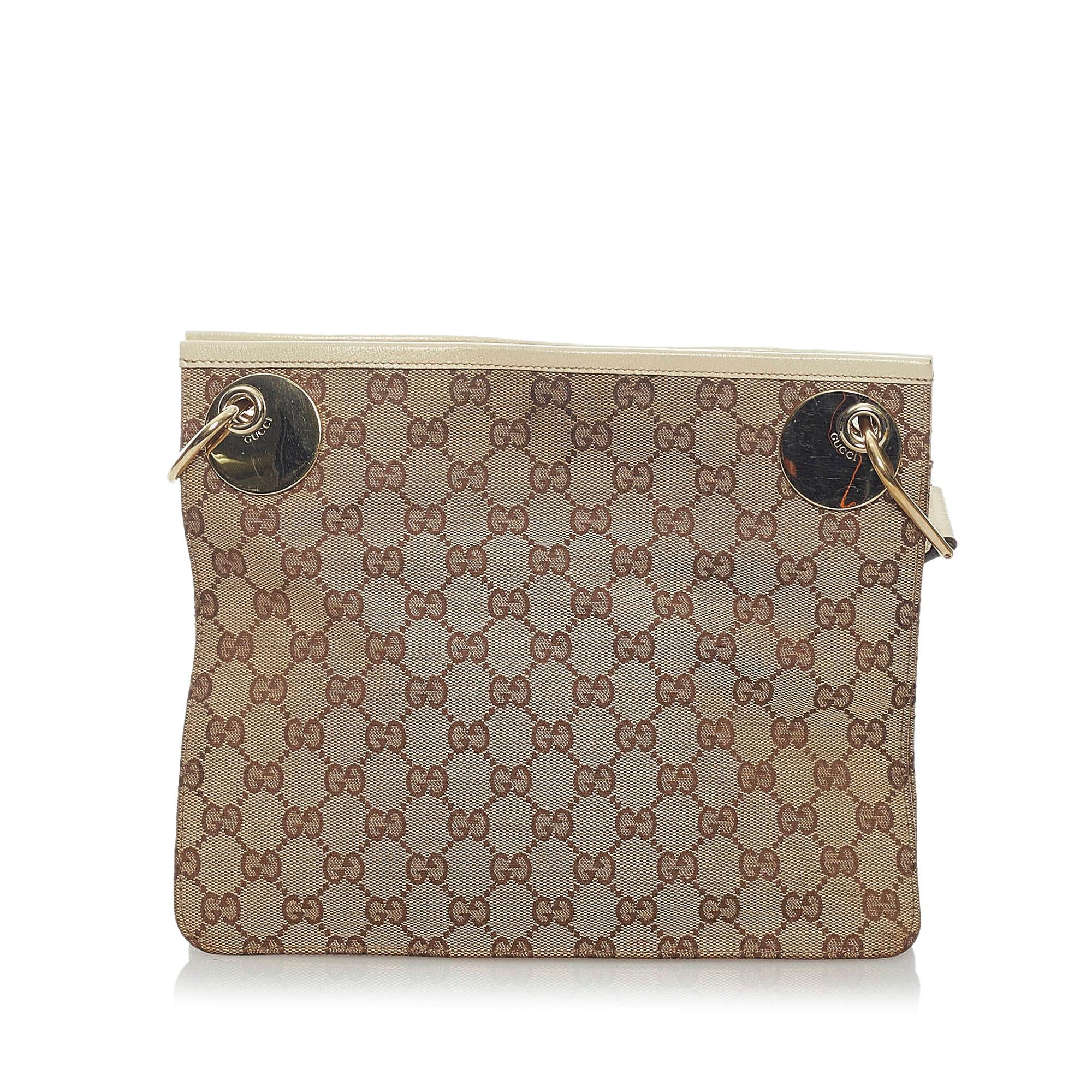 Gucci Gucci Canvas Eclipse Crossbody Bag (SHG-32807)