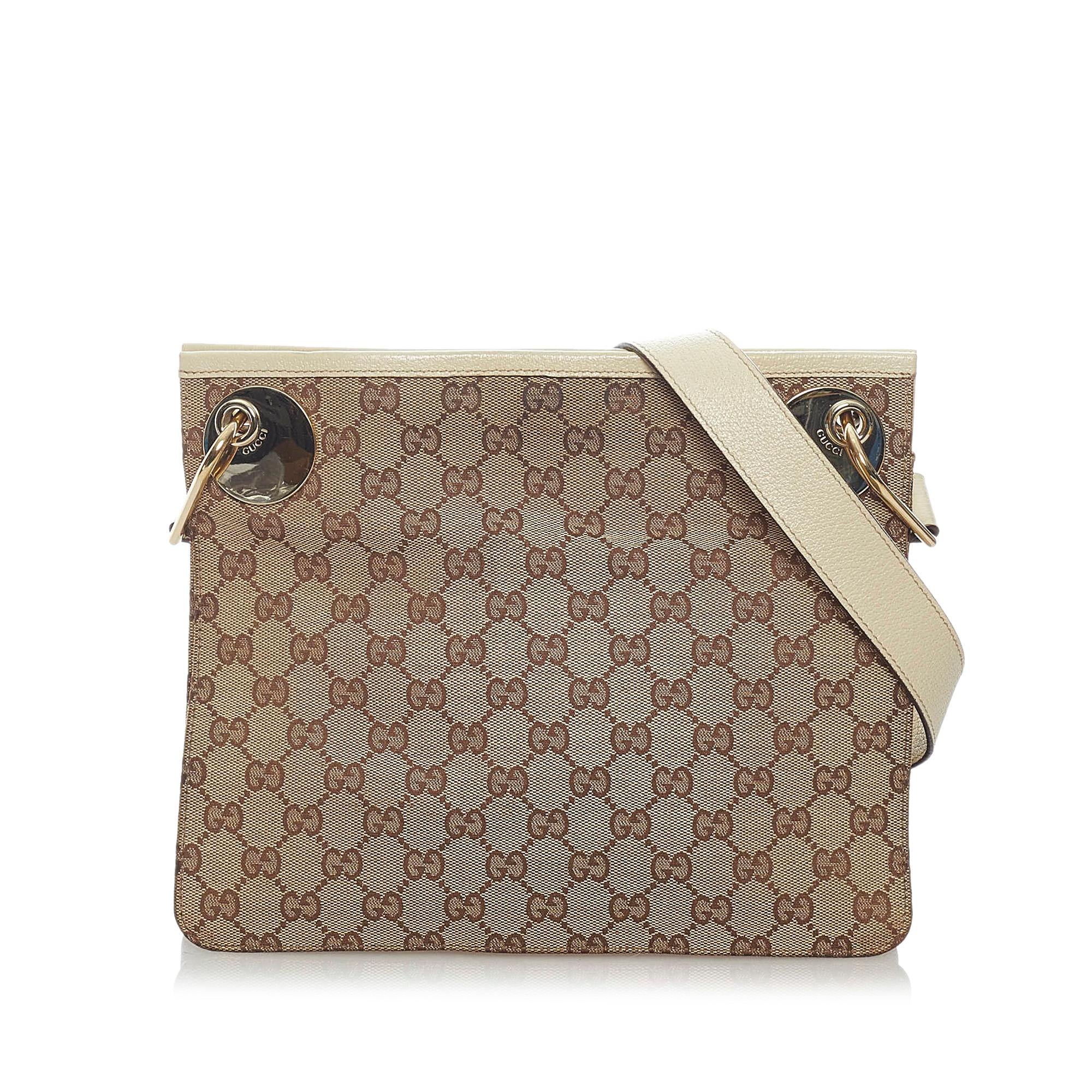 Gucci Gucci Canvas Eclipse Crossbody Bag (SHG-32807)