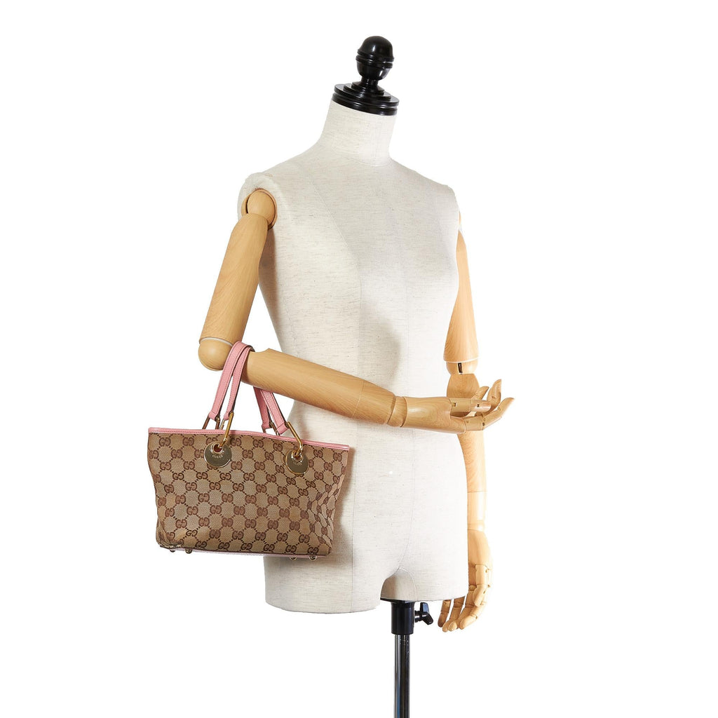 Gucci Gucci Canvas Eclipse Handbag (SHG-23088)