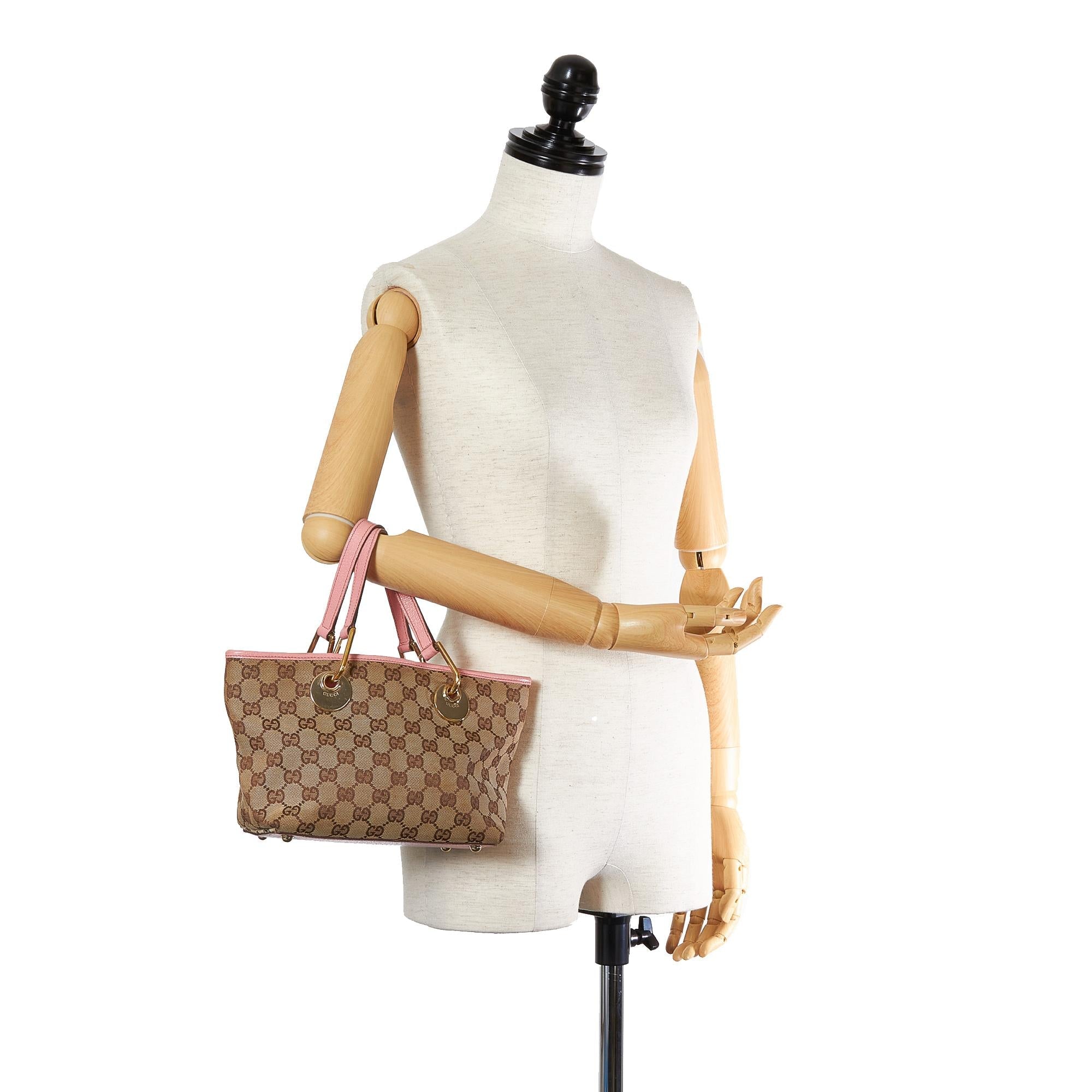 Gucci Gucci Canvas Eclipse Handbag (SHG-23088)