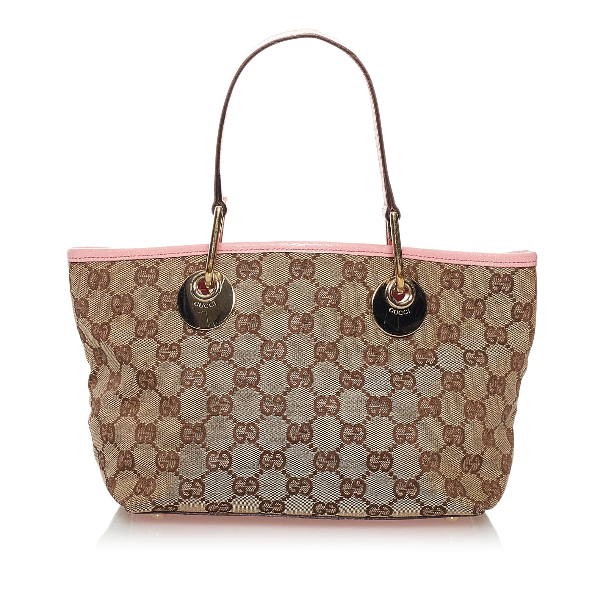Gucci Gucci Canvas Eclipse Handbag (SHG-32237)