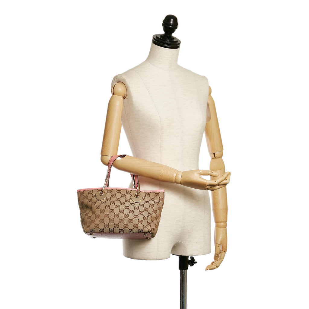 Gucci Gucci Canvas Eclipse Handbag (SHG-32237)
