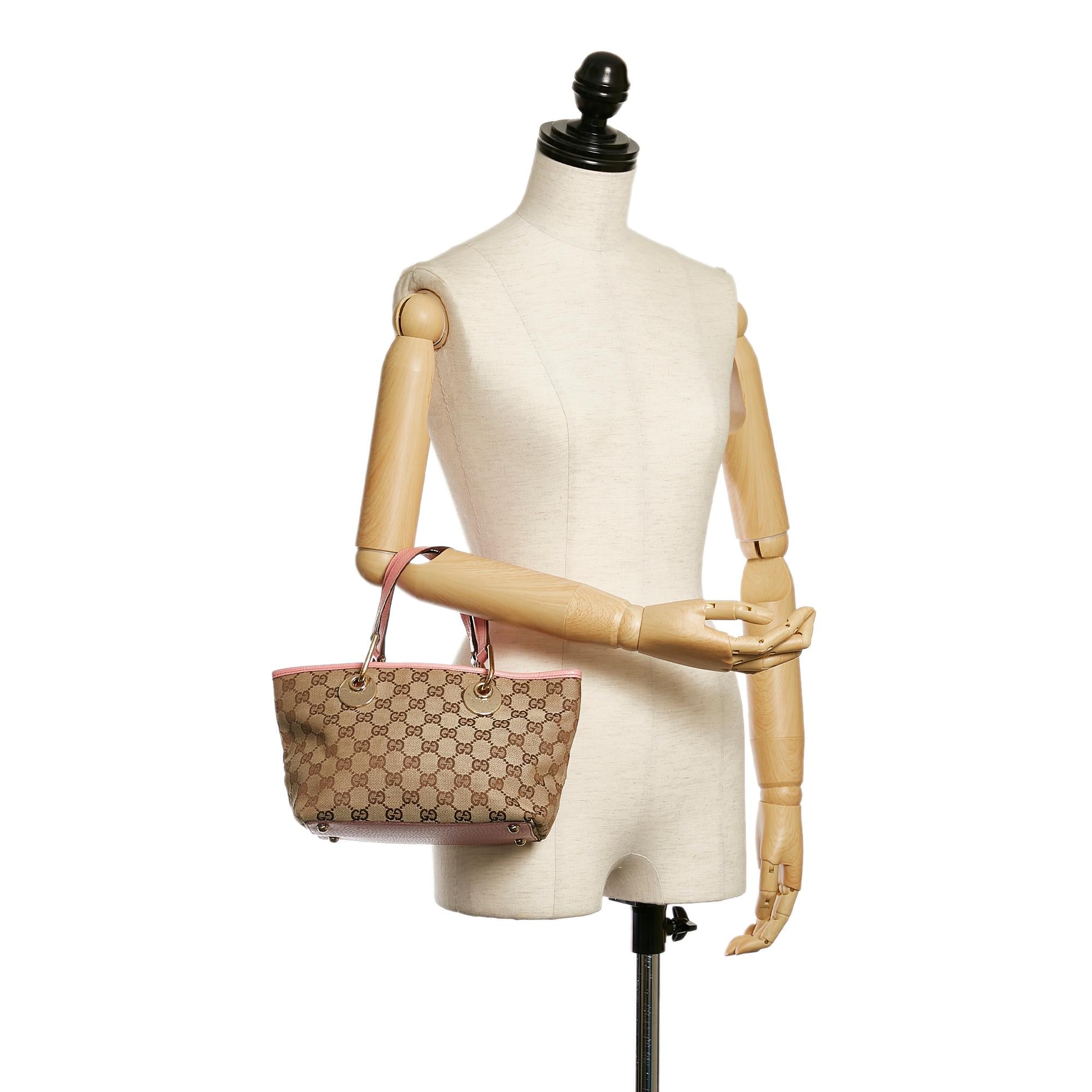 Gucci Gucci Canvas Eclipse Handbag (SHG-32237)