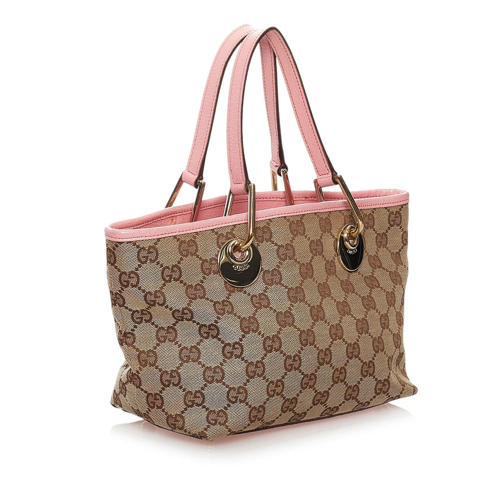 Gucci Gucci Canvas Eclipse Handbag (SHG-32237)