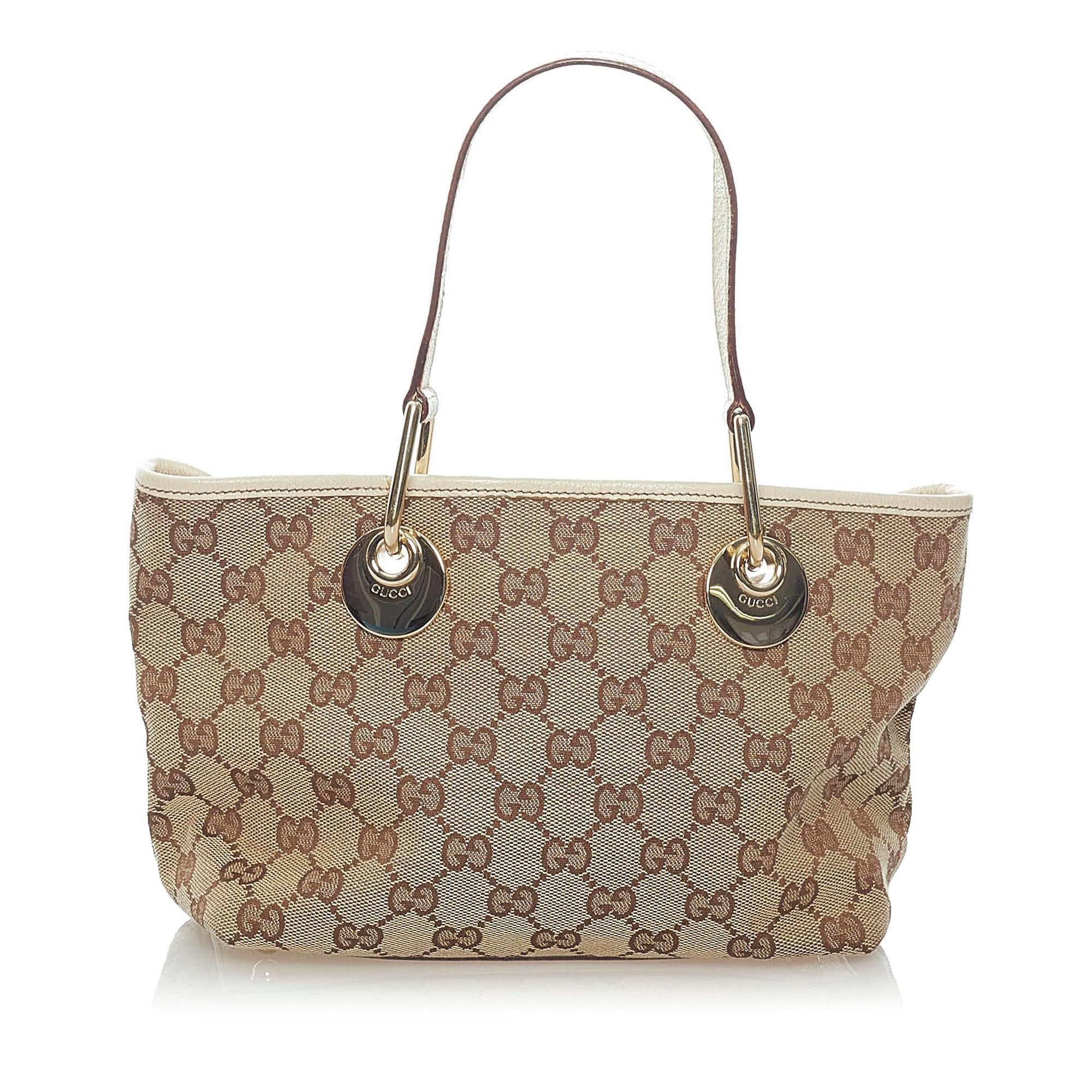 Gucci Gucci Canvas Eclipse Handbag (SHG-32960)