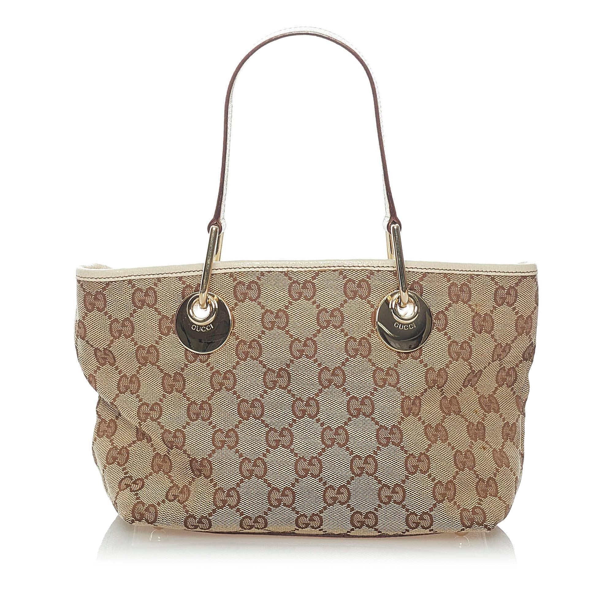 Gucci Gucci Canvas Eclipse Handbag (SHG-32960)