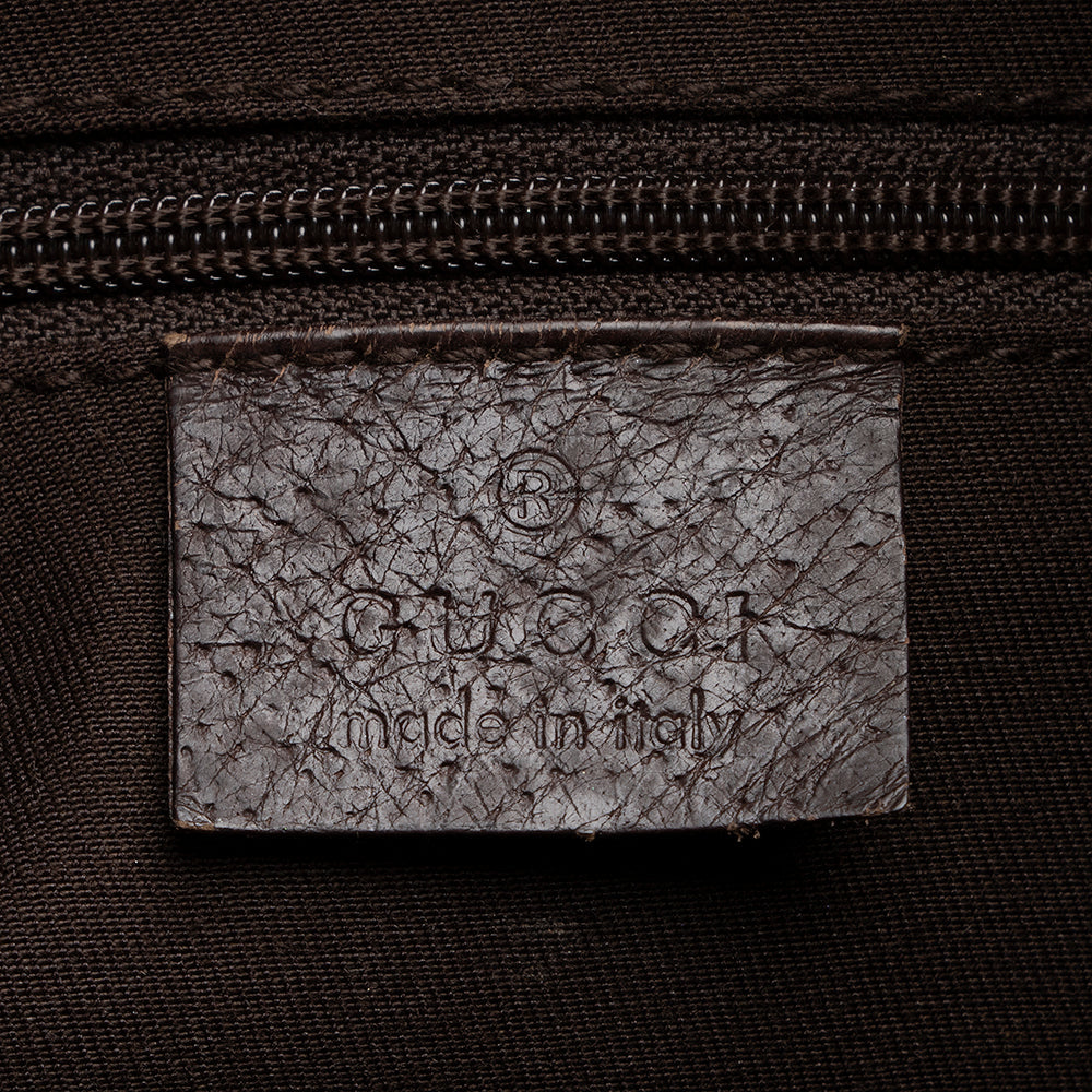 Gucci Gucci Canvas Eclipse Medium Shoulder Bag (SHF-16635)
