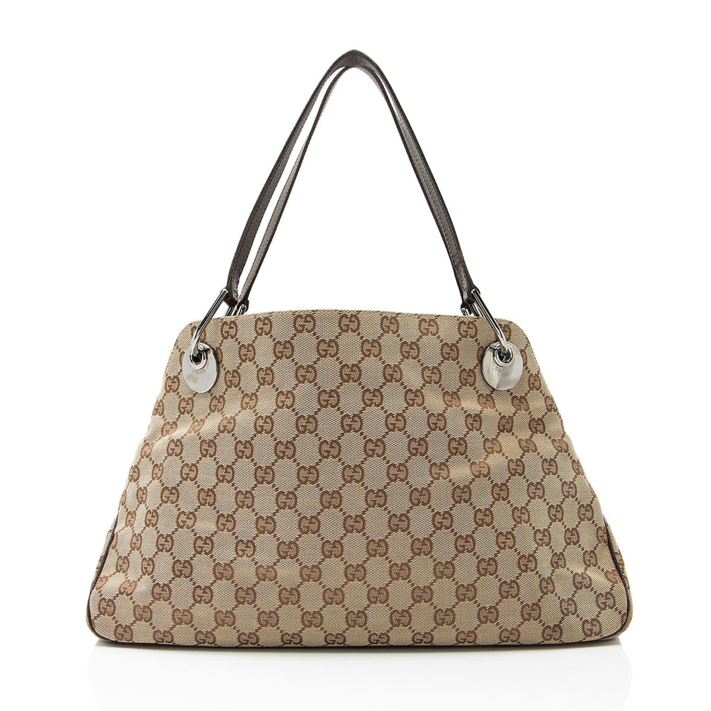 Gucci GG Canvas Eclipse Medium Shoulder Bag