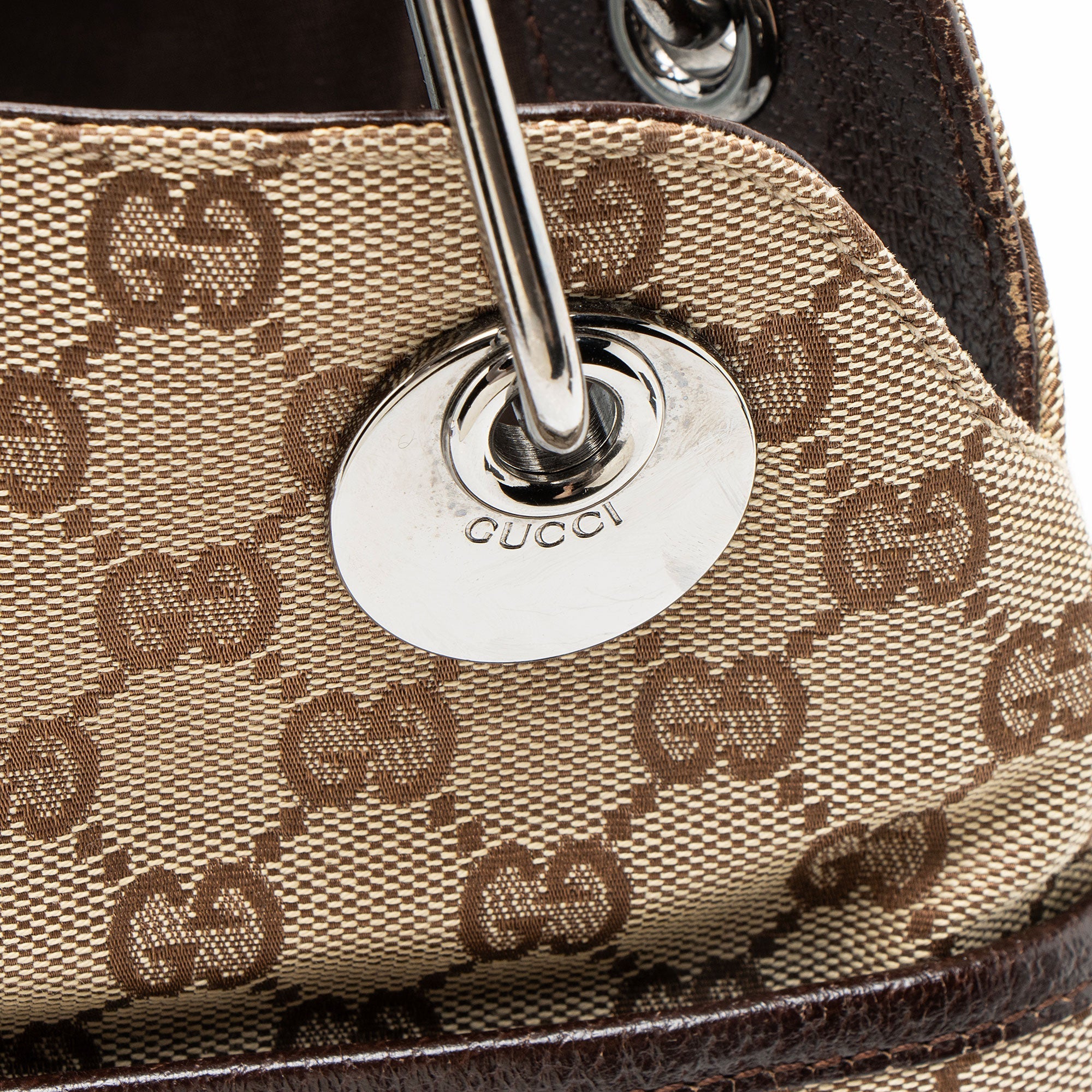 Gucci GG Canvas Eclipse Medium Shoulder Bag