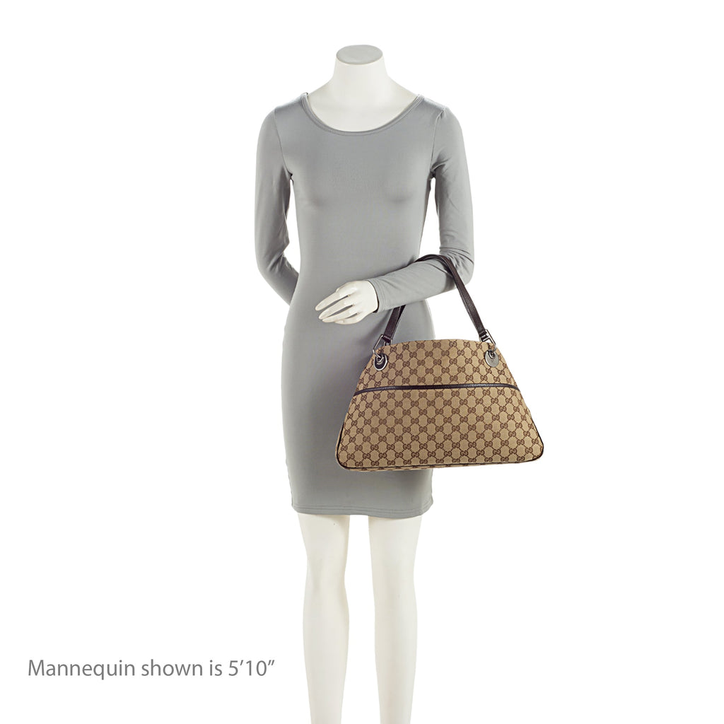 Gucci GG Canvas Eclipse Medium Shoulder Bag