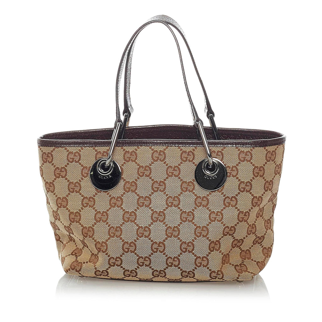 Gucci Gucci Canvas Eclipse Mini Handbag (SHG-32069)