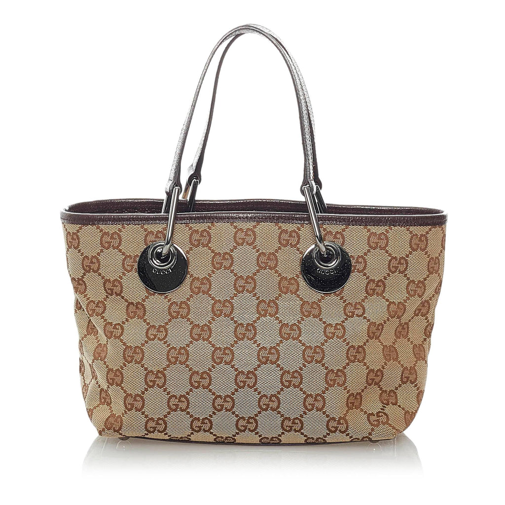 Gucci Gucci Canvas Eclipse Mini Handbag (SHG-32069)