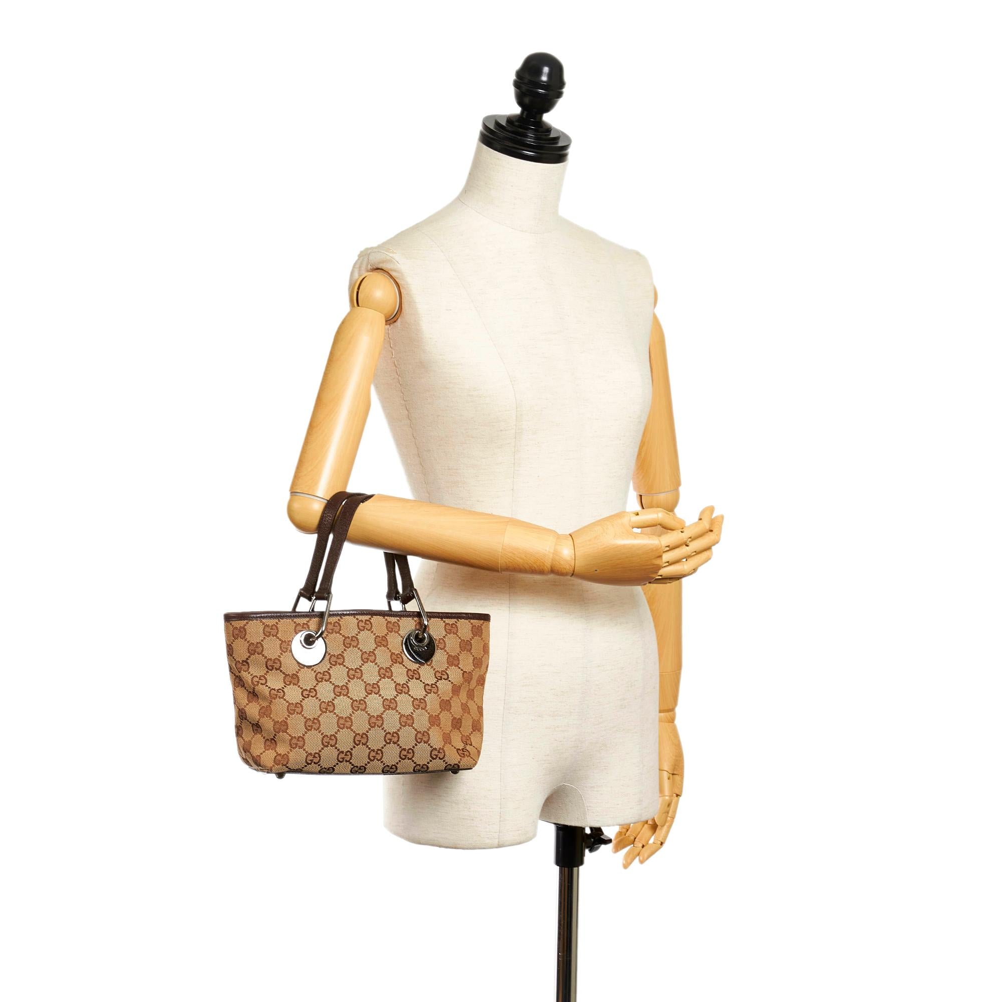 Gucci Gucci Canvas Eclipse Mini Handbag (SHG-32069)