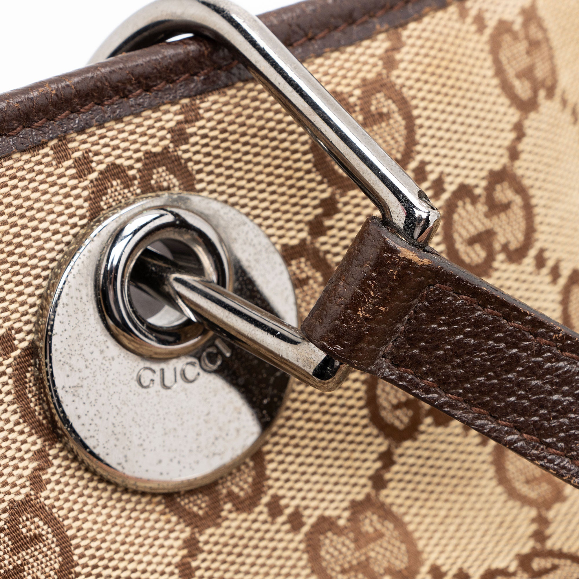 Gucci GG Canvas Eclipse N/S Small Tote (SHF-QqGTJE)