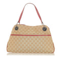 Gucci Gucci Canvas Eclipse Shoulder Bag (SHG-20325)