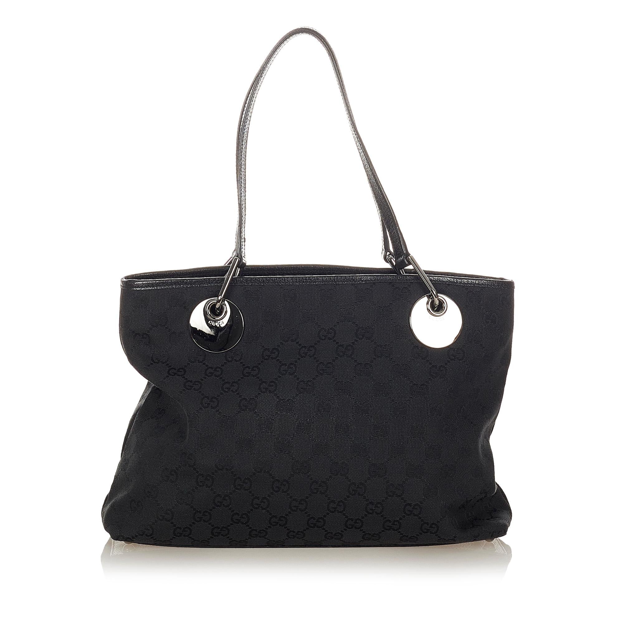 Gucci Gucci Canvas Eclipse Shoulder Bag (SHG-23744)