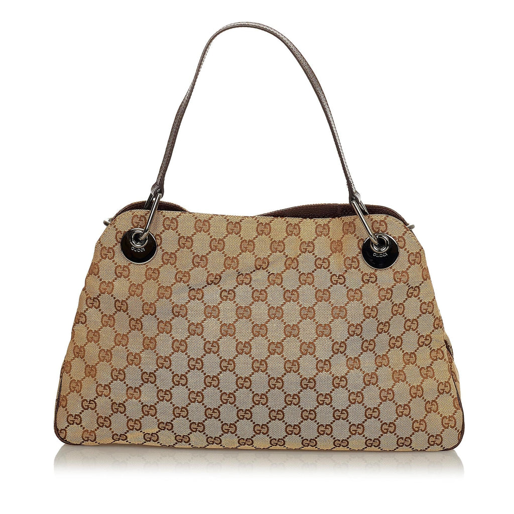 Gucci Gucci Canvas Eclipse Shoulder Bag (SHG-24502)