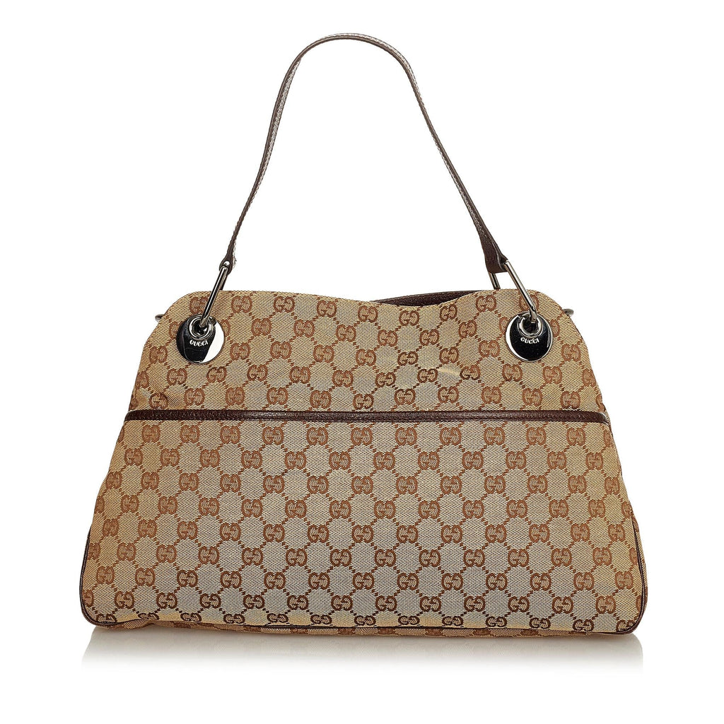 Gucci Gucci Canvas Eclipse Shoulder Bag (SHG-24502)