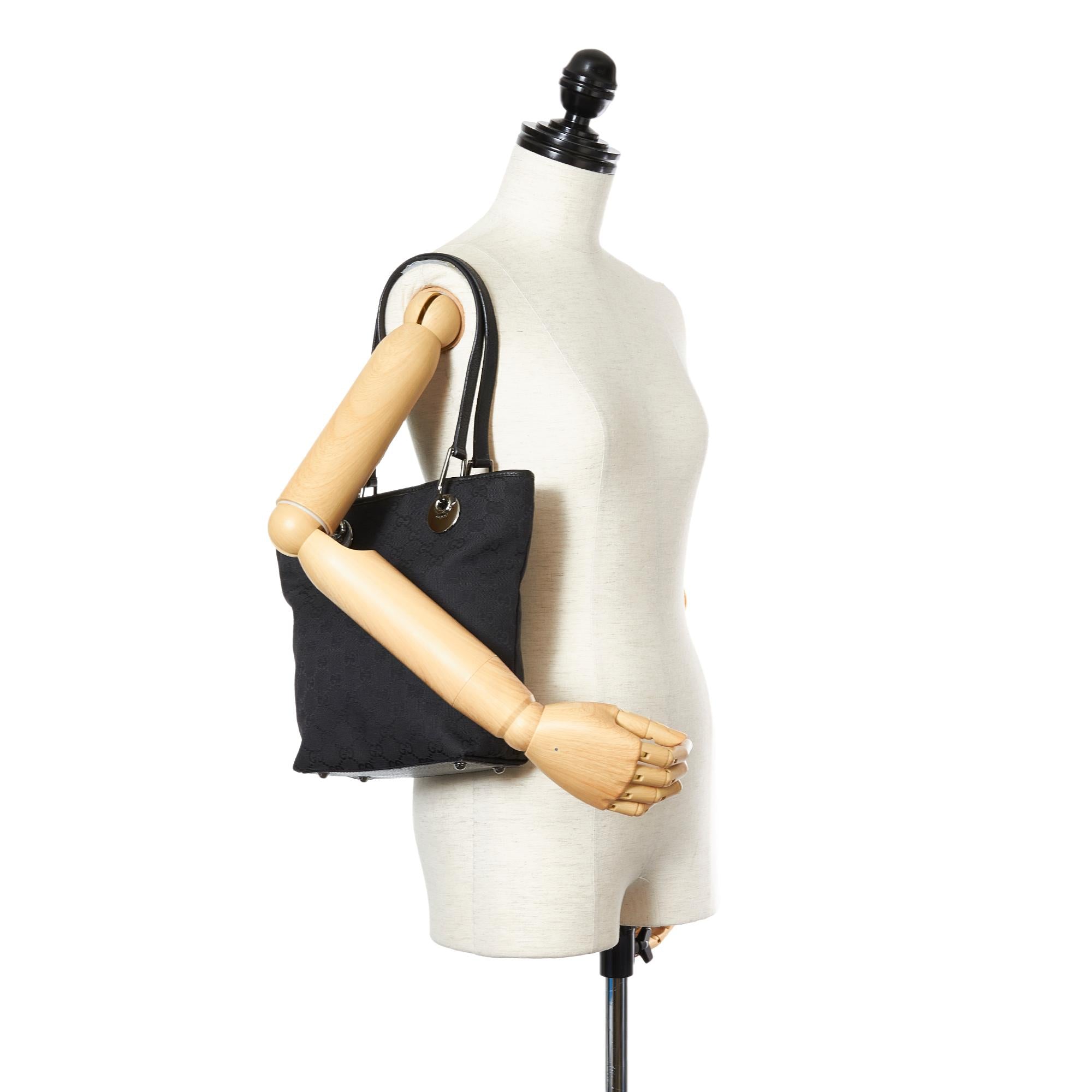 Gucci Gucci Canvas Eclipse Shoulder Bag (SHG-25105)