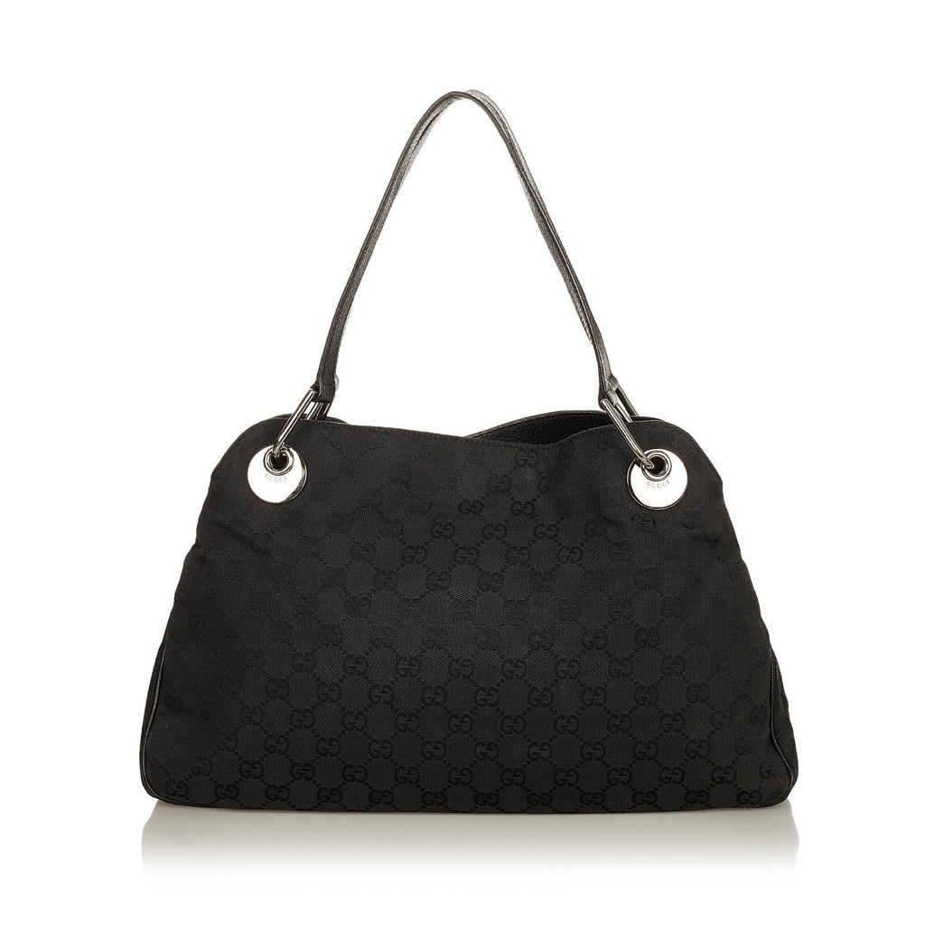 Gucci Gucci Canvas Eclipse Shoulder Bag (SHG-26385)
