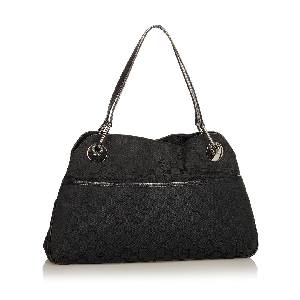 Gucci Gucci Canvas Eclipse Shoulder Bag (SHG-26385)