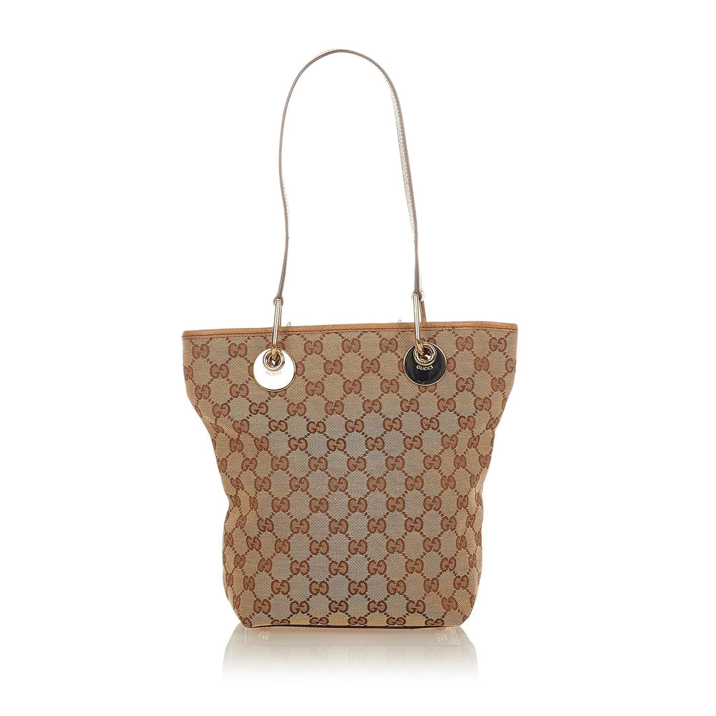Gucci Gucci Canvas Eclipse Shoulder Bag (SHG-26534)