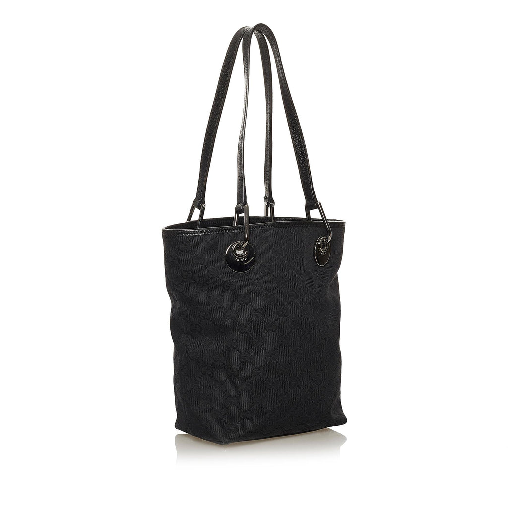 Gucci Gucci Canvas Eclipse Shoulder Bag (SHG-28440)