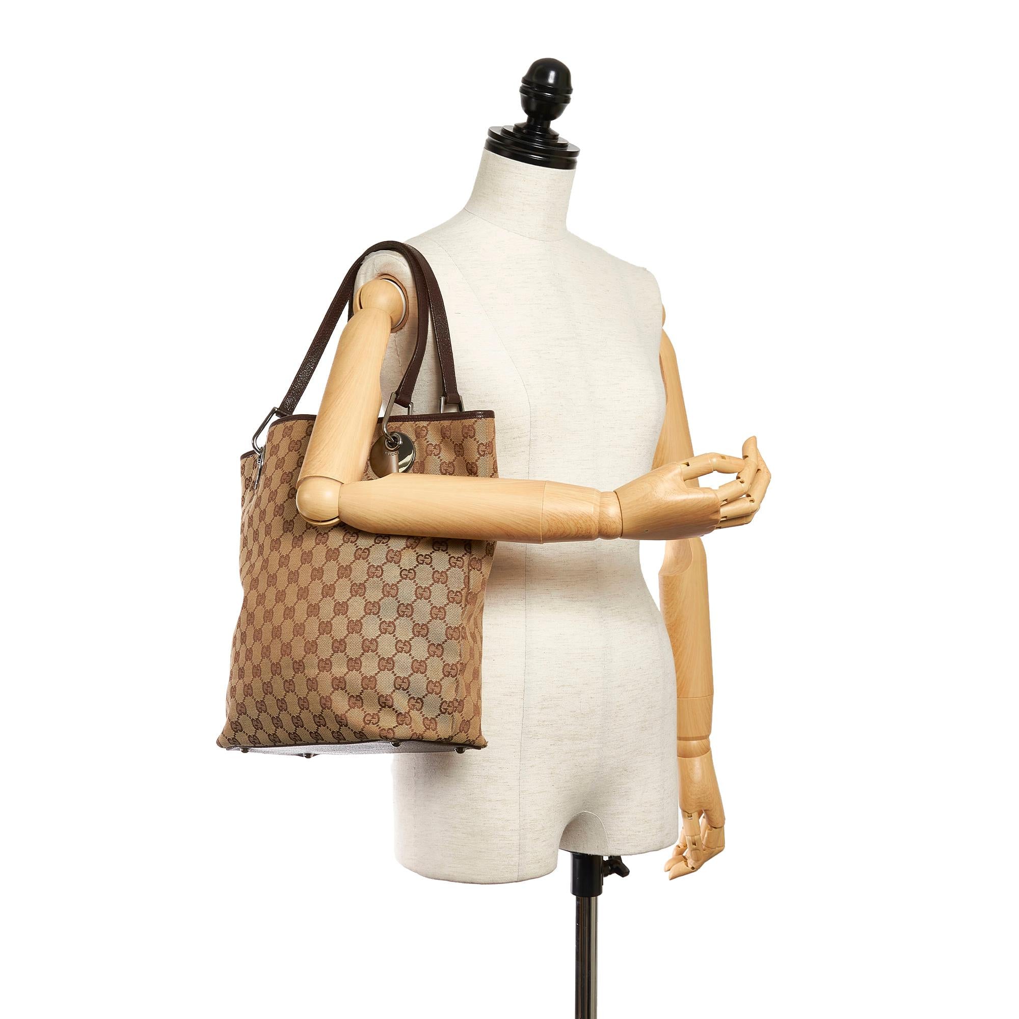 Gucci Gucci Canvas Eclipse Shoulder Bag (SHG-29186)