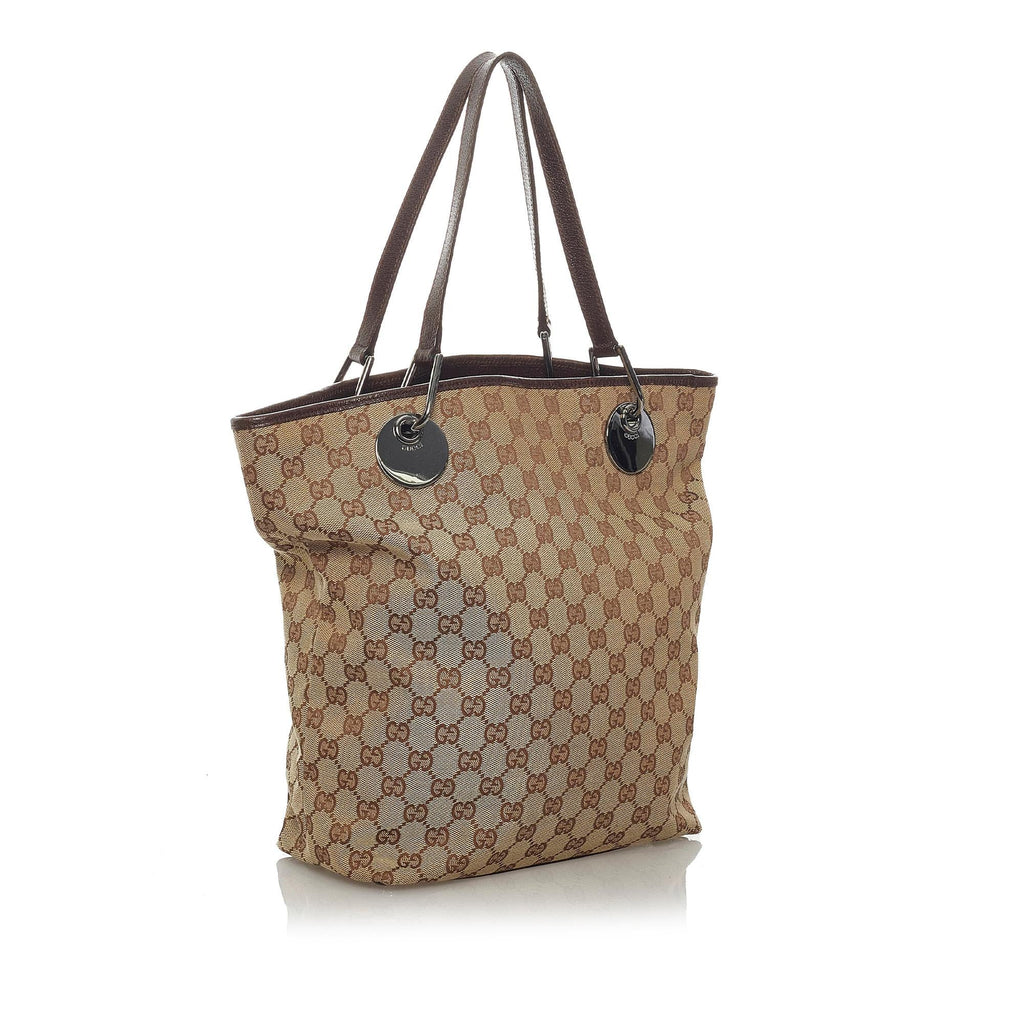 Gucci Gucci Canvas Eclipse Shoulder Bag (SHG-29186)