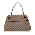 Gucci Gucci Canvas Eclipse Shoulder Bag (SHG-29850)