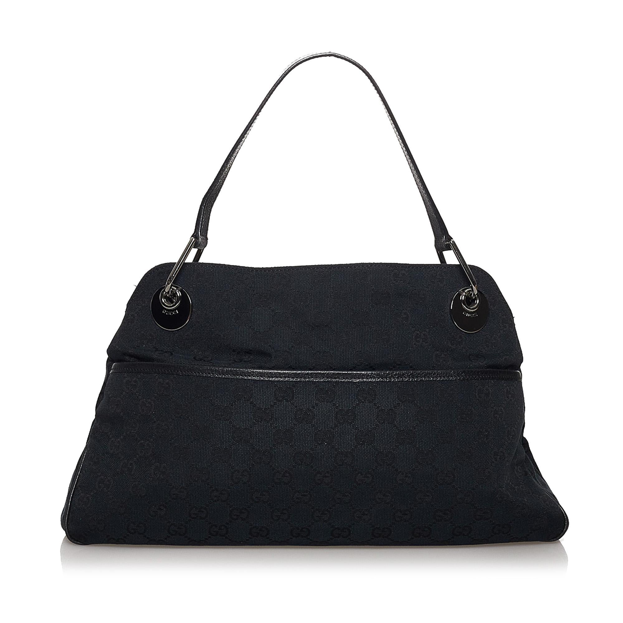 Gucci Gucci Canvas Eclipse Shoulder Bag (SHG-31044)