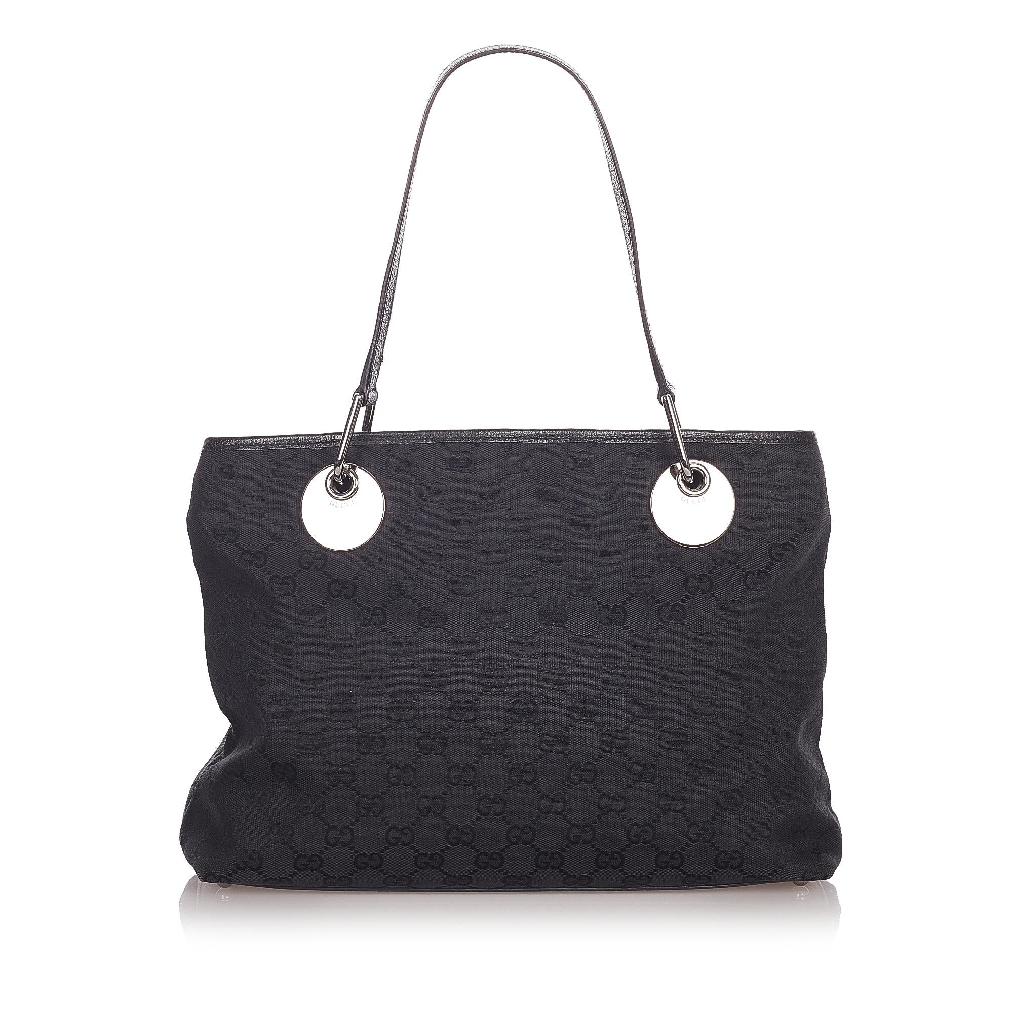 Gucci Gucci Canvas Eclipse Shoulder Bag (SHG-31969)