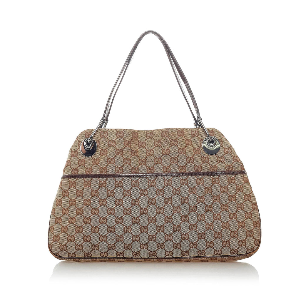 Gucci Gucci Canvas Eclipse Shoulder Bag (SHG-32020)