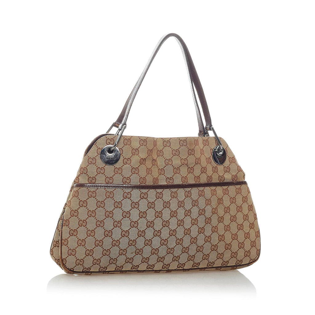 Gucci Gucci Canvas Eclipse Shoulder Bag (SHG-32020)