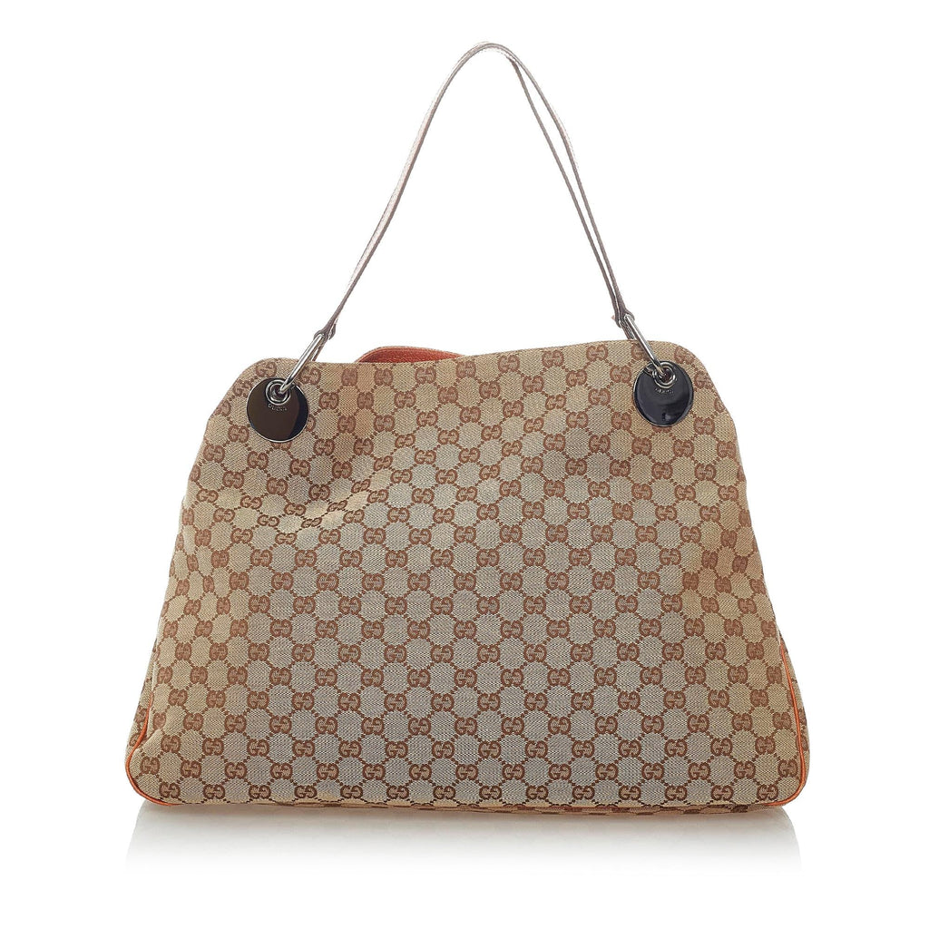 Gucci Gucci Canvas Eclipse Shoulder Bag (SHG-32048)