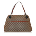 Gucci Gucci Canvas Eclipse Shoulder Bag (SHG-32808)