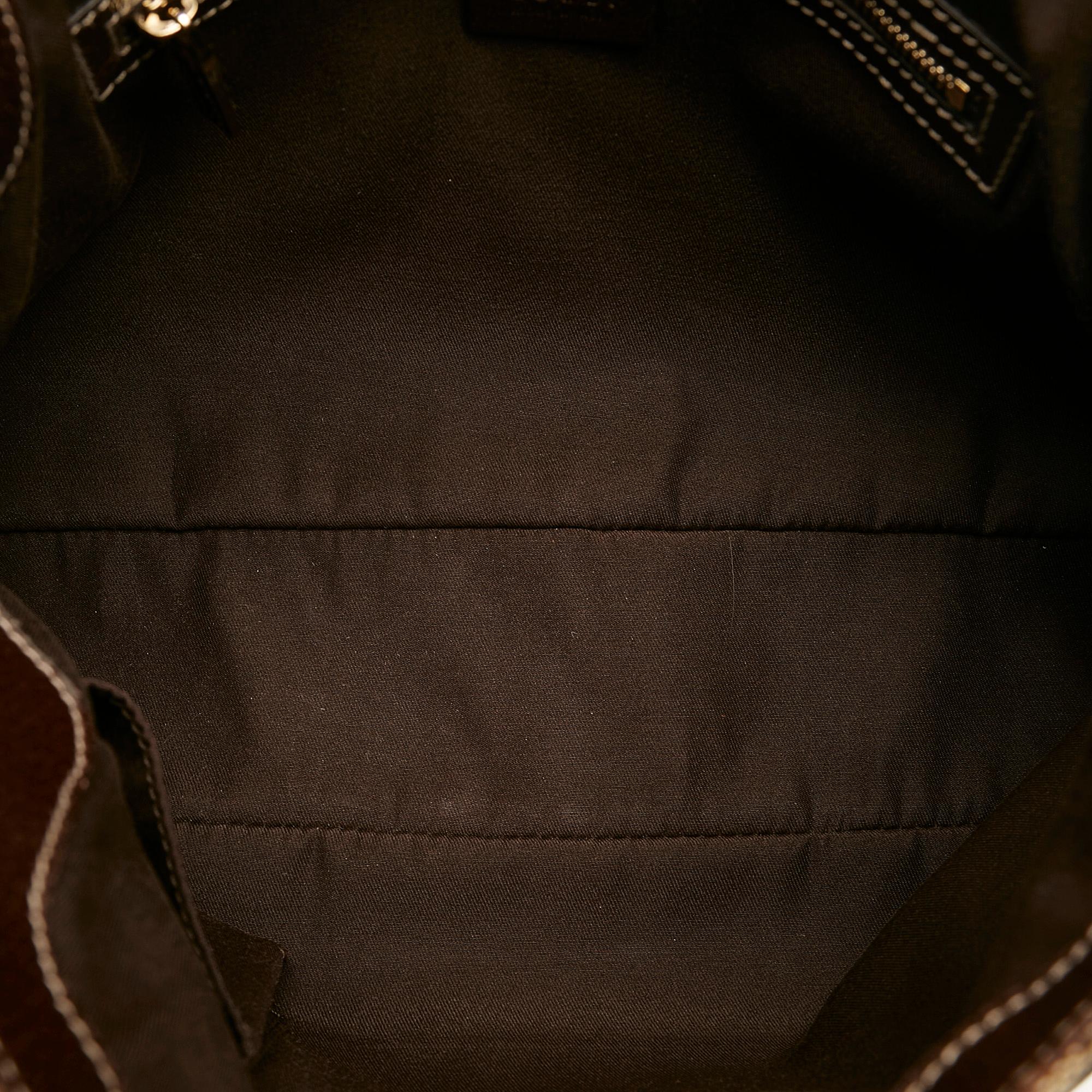 Gucci Gucci Canvas Eclipse Shoulder Bag (SHG-33703)