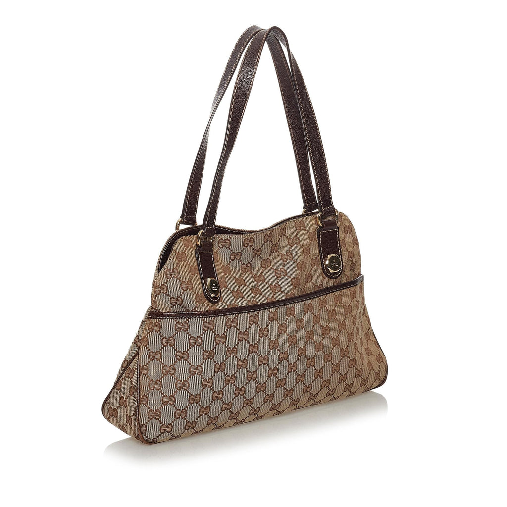 Gucci Gucci Canvas Eclipse Shoulder Bag (SHG-33703)
