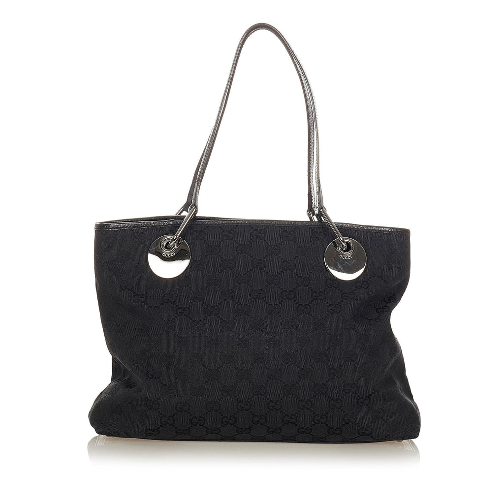 Gucci Gucci Canvas Eclipse Shoulder Bag (SHG-34023)