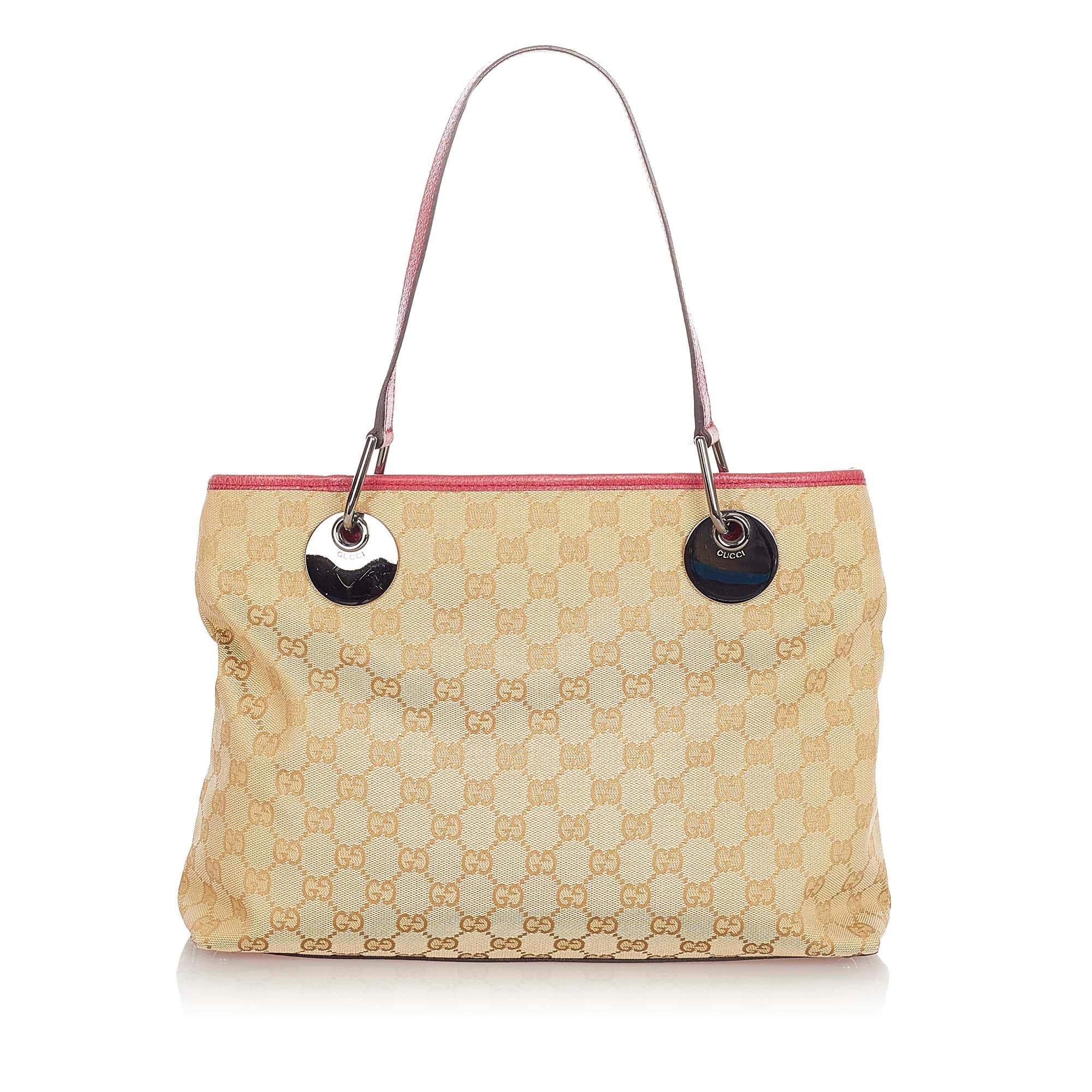 Gucci Gucci Canvas Eclipse Shoulder Bag (SHG-34031)