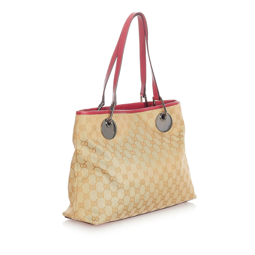 Gucci Gucci Canvas Eclipse Shoulder Bag (SHG-34031)