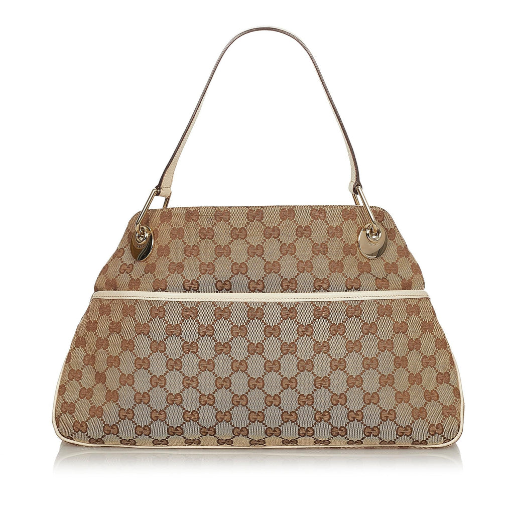 Gucci Gucci Canvas Eclipse Shoulder Bag (SHG-34061)