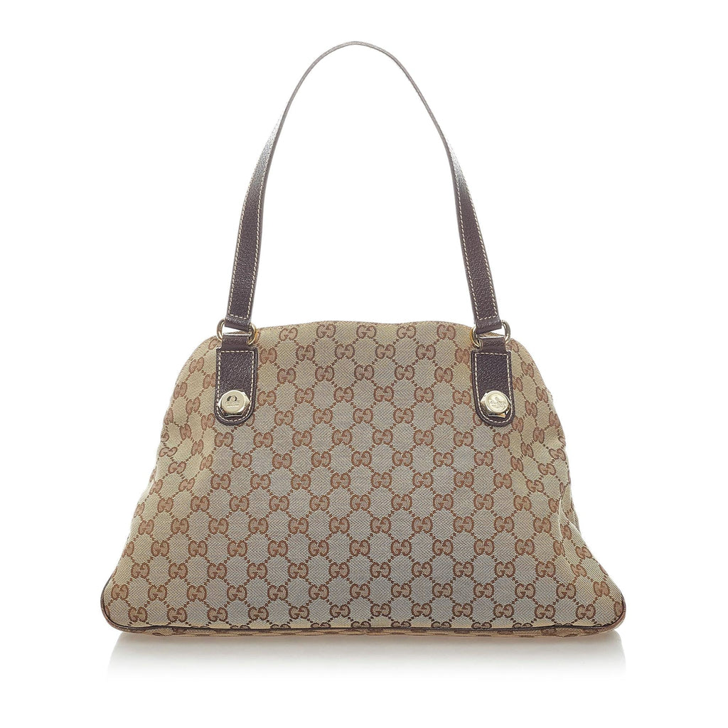 Gucci GG Canvas Eclipse Shoulder Bag (SHG-34655)