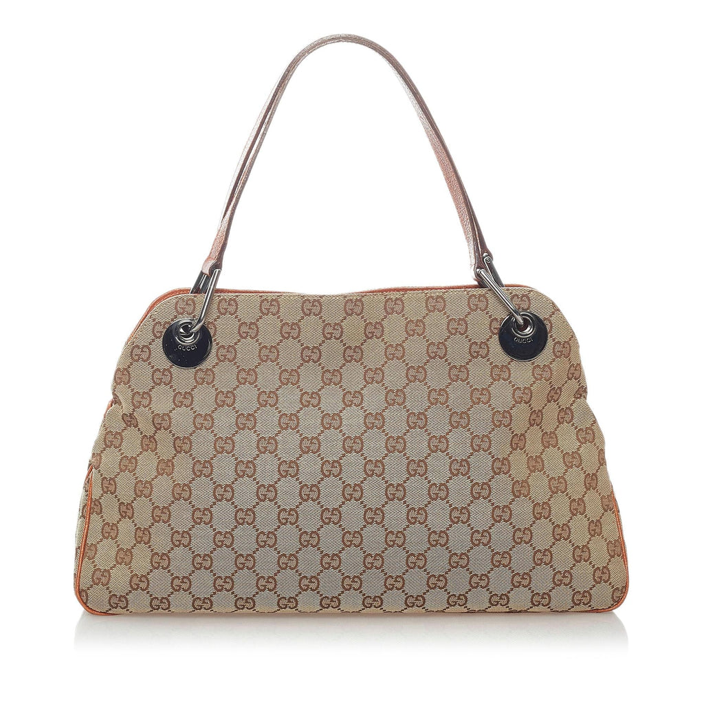 Gucci GG Canvas Eclipse Shoulder Bag (SHG-34768)