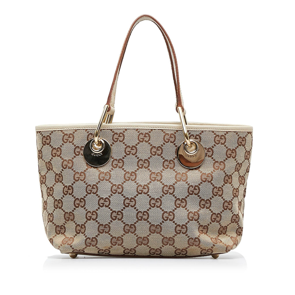 Gucci GG Canvas Eclipse Shoulder Bag (SHG-lWXVX7)