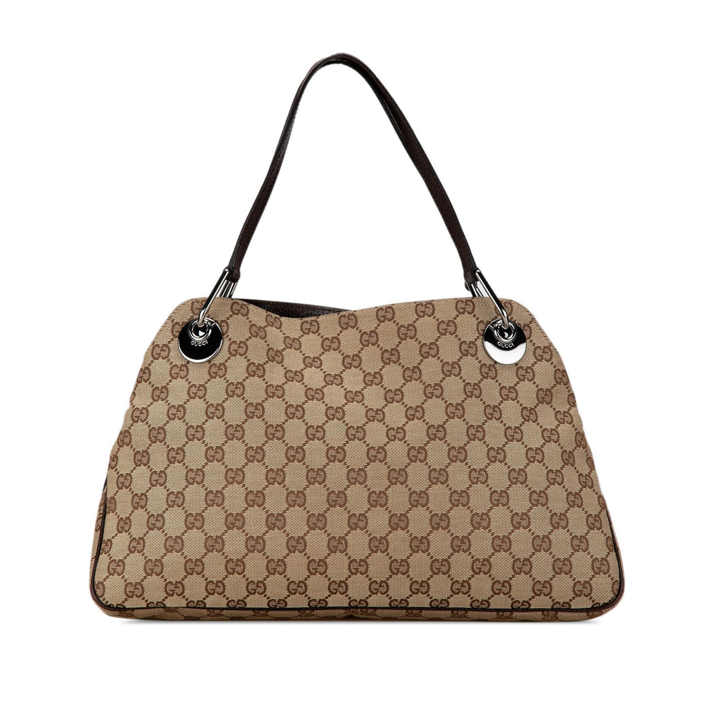 Gucci GG Canvas Eclipse Shoulder Bag (SHG-MVXroO)