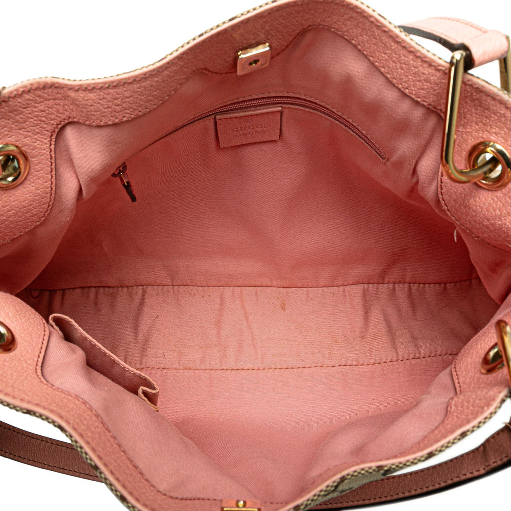 Gucci GG Canvas Eclipse Shoulder Bag (SHG-H5BQGj)