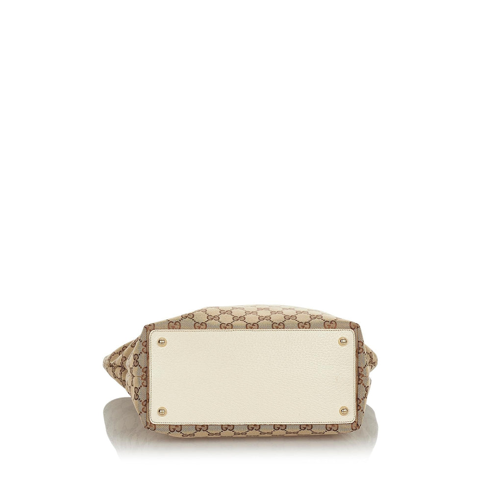 Gucci Gucci Canvas Eclipse Tote Bag (SHG-24430)